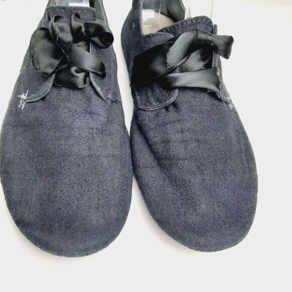 SANUK Bianca TX Comfy Lace-Up Textile Flat Shoes Navy Sz 7.5 - Picture 6 of 12
